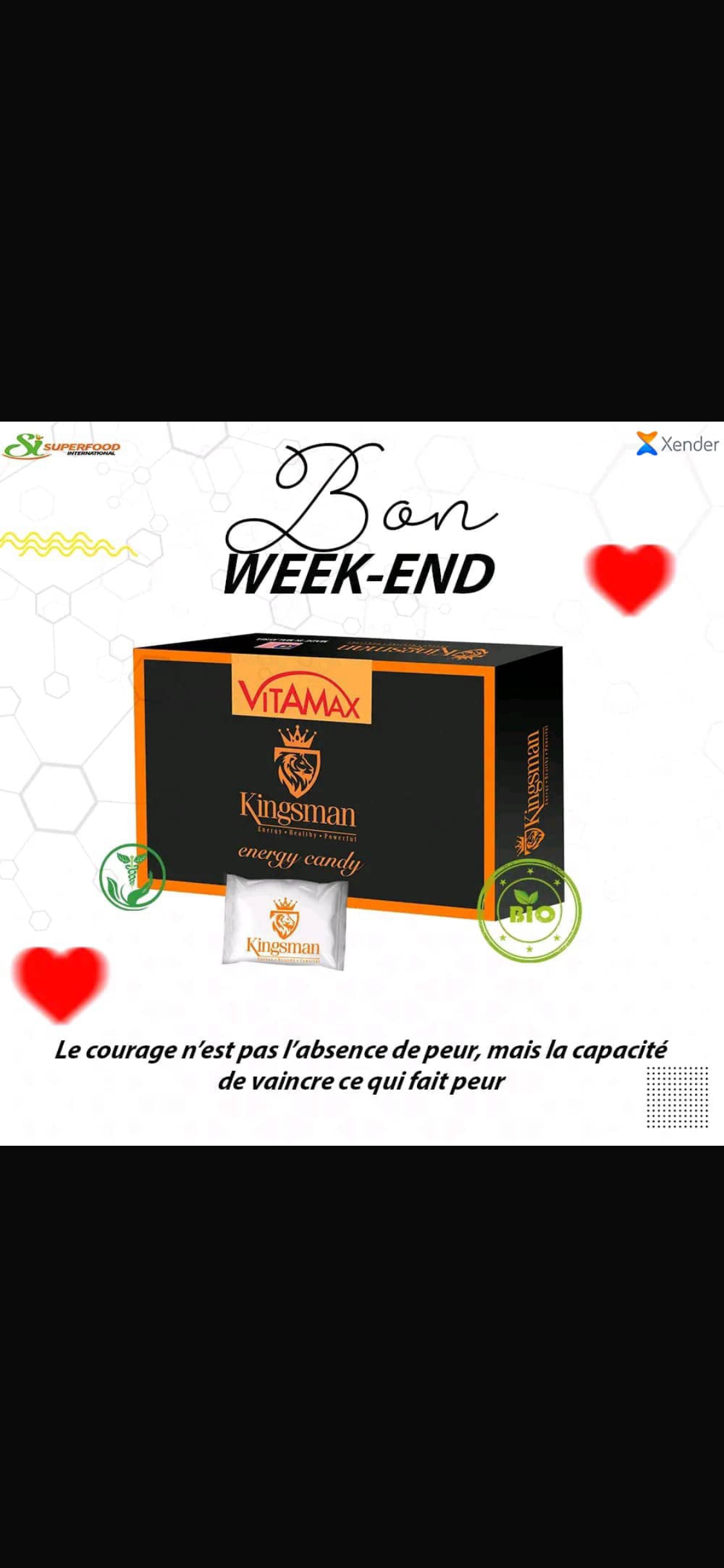 Vitamax kingsman énergie